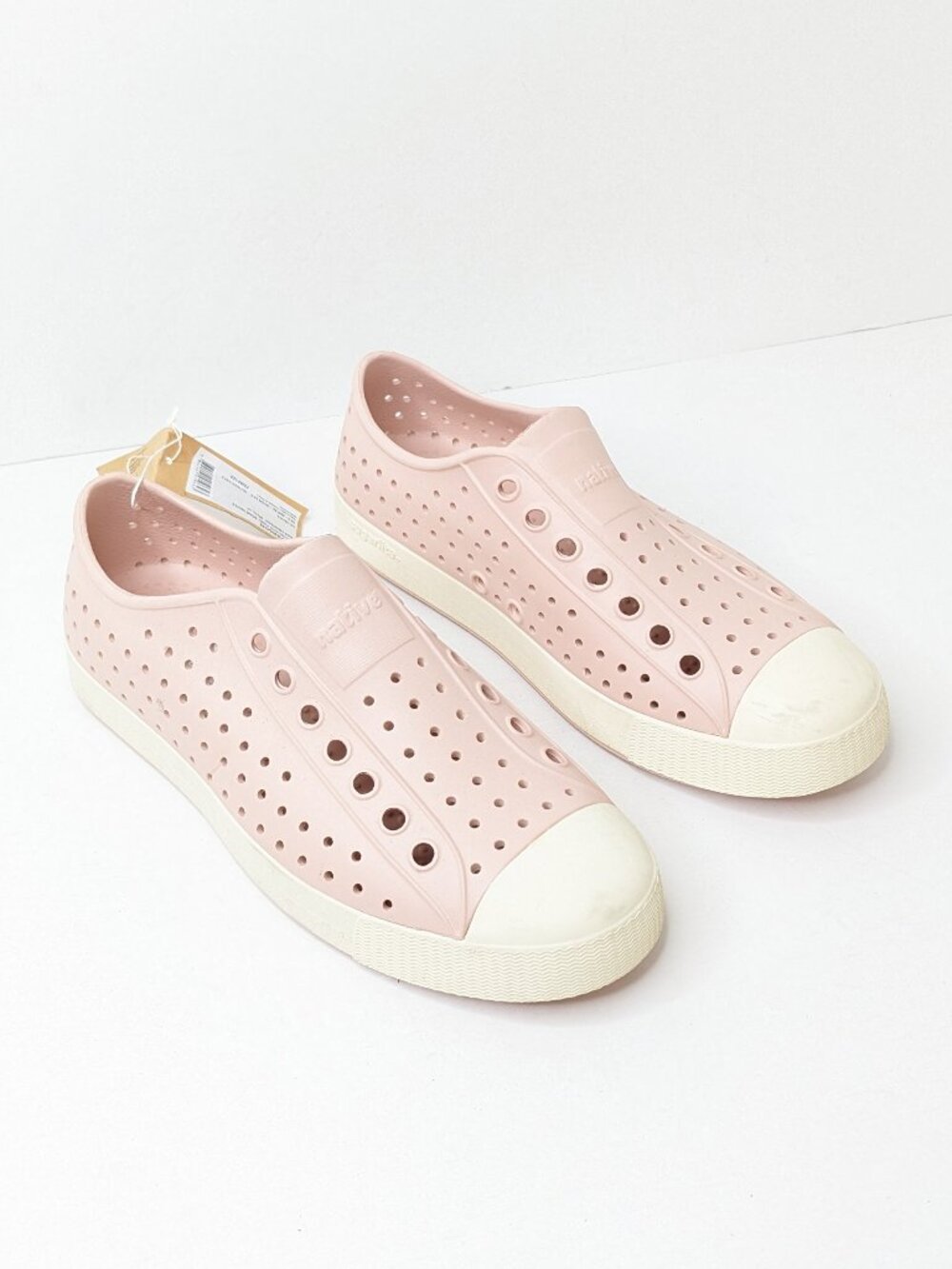Native Jefferson Slip-On Shoes Rose Women's 8